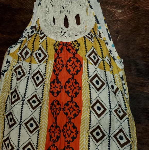 Ariat Cali. moon rise Aztec slim fit maxi dress - Picture 3 of 12